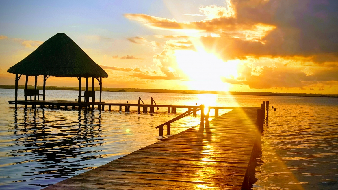 Sunset Bacalar